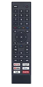 【中古】【輸入品・未使用】ERF3F80H 交換用音声リモコン Hisense TV 55U6G 50U6G 65U6G 75U6G 50U68G 55U68G 65U68G 75U68G A6G 43A6G 50A6G 55A6G 60A6G 65A6G 70A6G 55A5
