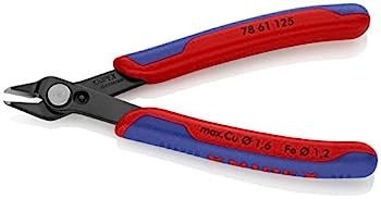 【中古】【輸入品・未使用】Knipex 78 61 125 Electronics Super Knips Comfort Grip