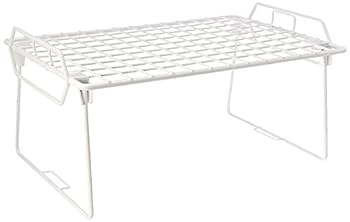 【中古】【輸入品・未使用】(WHITE GRID STACKING UTILITY SHELF) - Whitmor 6023-3982 White Grid Stacking Utility Shelf|スカイマーケットプラス