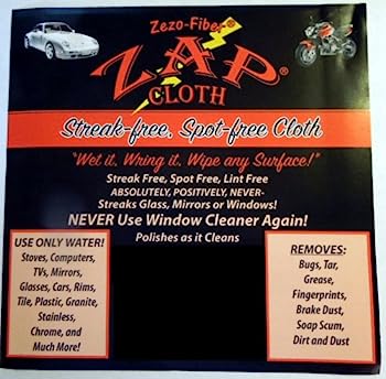 【中古】【輸入品・未使用】Zap Cloth - Streak Free, Spot Free - 3 Cloths by ZAP Cloth｜スカイマーケットプラス
