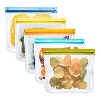 【中古】【インポート品・未当て嵌める】rezip Lay-Flat Lunch Leakproof Reusable Storage Bag (Multi Color) by rezip