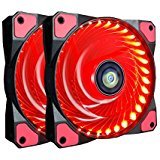【中古】【輸入品・未使用】CONISY 4.7インチ - スリーブベアリング 32LEDライト 120mm 静音 排気 カラーライト ケースファン コンピューターケース用