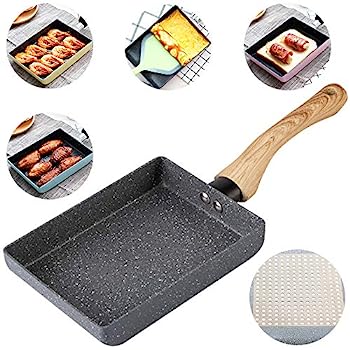 【中古】【輸入品・未使用】IBBM I WILL BE YOUR BEST MEMORY タマゴ焼き 日本製オムレツパン/エッグパン - ノンスティックコーティング - 長方形フライパン ミニフライパン