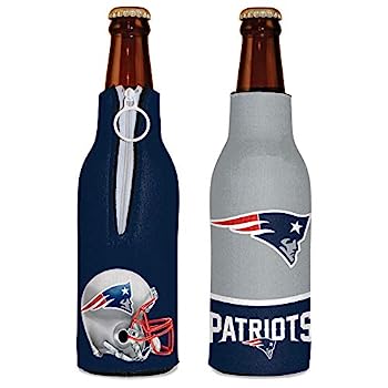 【中古】【輸入品・未使用】Wincraft ニューイングランド・ペイトリオッツ NFL 両面デザイン ジップアップボトルクーラー - 米国製|スカイマーケットプラス