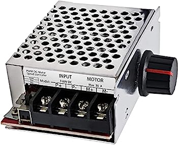 【中古】【インポート品・未当て嵌める】7-80V PWM DC 原動機す早さ制御装置取り替えっこ 30A 原動機す早さ取り締まるレギュレータ