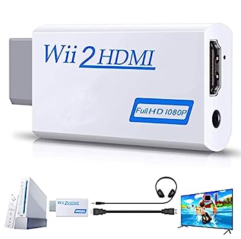 【中古】【輸入品・未使用】Wii to HDMI Converter Adapter, Sartyee Wii to HDMI 1080P Or 720P Output Video Converter & 3.5mm Jack Audio Output Wii HDMI Converter Su