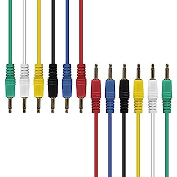 【中古】【輸入品・未使用】AxcessAbles 1/8インチ (3.5mm) TSから1/8インチ (3.5mm) TSアンバランスモノパッチケーブル モジュラーシンセケーブル TSAUXコード Eurorackオ|スカイマーケットプラス