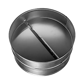 【中古】【輸入品・未使用】Vent Systems - 10インチ バックドラフトダンパー - 一方向エアフロー - インラインファンベントディフレクター