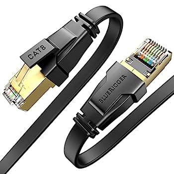 【中古】【輸入品・未使用】BlueRigger Cat 8 イーサネットケーブル 25フィート/フィート グレー - フラットインターネットネットワークLANパッチコード - ソリッドキャット｜スカイマーケットプラス 8,316円