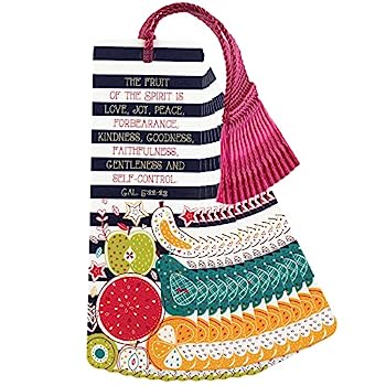 【中古】【インポート品・未当て嵌める】Fruit of Spirit Joy Peace Love Joy 2×6 調査報告祝する品読みもの見澄ます タッセル付き添い人 12個容器に並べる
