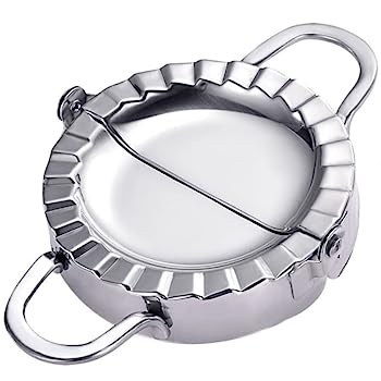 【中古】【輸入品・未使用】ステンレススチール製餃子メーカー 日本製餃子型 ワントンプレス キッチン生地カッターまたはスタンピングツール 3.5インチ|スカイマーケットプラス