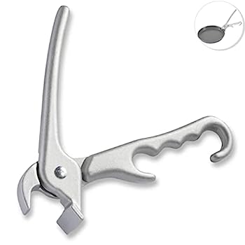 【中古】【輸入品・未使用】Vollrath ピザパン グリッパー 8インチ 鋳造アルミニウム ピザパン グラバー 鉄製トレイホルダー オーブングリッパークリップ キャンプポットリ