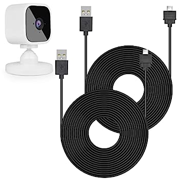 【中古】【輸入品・未使用】25フィート電源ケーブル Blink Mini用 2本パック