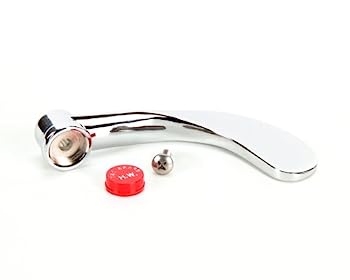 【中古】【輸入品・未使用】T\u0026S Brass B-WH4H 4-Inch Wrist Action Handle, Hot by T\u0026S Brass