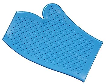 【中古】【輸入品・未使用】Tough 1 ゴムグルーミンググローブ ターコイズ