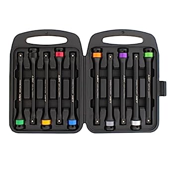 【中古】【輸入品・未使用】ABN 1/2in Drive 8in Long Color-Coded Torque Limiting Socket Extension Bar 10pc Tool Kit 65-150 ft/lb Set