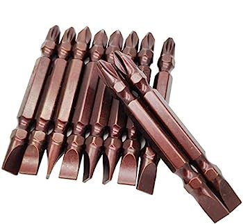 【中古】【輸入品・未使用】長さ2.5インチ(65mm) 磁気6.0mm PH2 プラススロット付きダブルエンドドライバービット 10個|スカイマーケットプラス