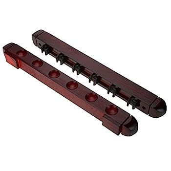 【中古】【輸入品・未使用】Zerone ビリヤードプールキュースティックラック 木製ビリヤードプールスティックホルダースタンド 壁取り付けオーガナイザー プールバー クラブ