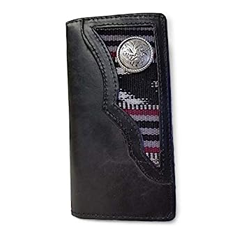 【中古】【輸入品・未使用】R.G. BULLCO U.S.A. LEATHER GOODS ACCESSORY メンズ US サイズ: Large カラー: ブラック