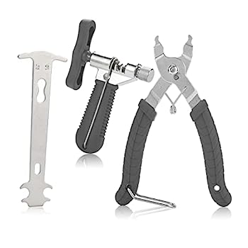 【中古】【輸入品・未使用】Qkurtバイクツールセット（3本）バイクチェーンツールバイクリンクプライヤーチェーンチェッカーバイク修理のための完璧なツール