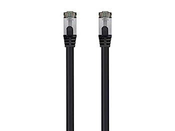 【中古】【輸入品・未使用】Monoprice Cat8 26AWG S/FTP イーサネットネットワークケーブル - 20フィート - ブラック | 2GHz 40Gbps 3dB ヘッドルーム 純裸銅 PVC - Entegra