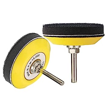 【中古】【輸入品・未使用】YAKAMOZ 3インチフック&ループサンディングバッキングパッド 1/4インチシャンクとソフトフォームレイヤーバッファーパッド研磨ツールキット ドリ｜スカイマーケットプラス