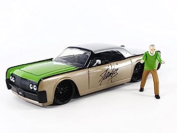 【中古】【輸入品・未使用】1:24 1963 LINCOLN CONTINENTAL w/STAN LEE MARVEL ミニカー マーベル スタンリー