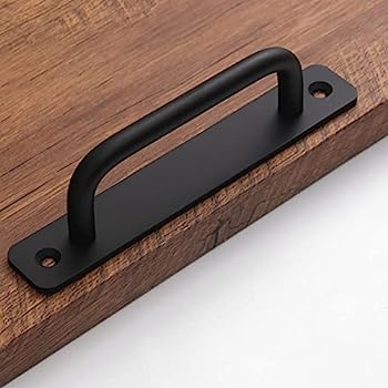 【中古】【輸入品・未使用】Ntresbonne キャビネット取っ手 12個パック 5インチ 128mm マットブラック 食器棚 アルミニウムハンドル 引き出し プルキャビネットハンドル 848