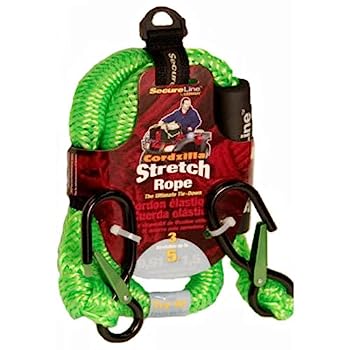 【中古】【輸入品・未使用】Crawford-Lehigh CZB3 ストレッチロープ 3フィート グリーン