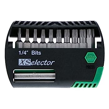 【中古】【インポート品・未当て嵌める】Wiha 79445 X-Selector Bit Set with Torx Bits and Quick Release Holder by Wiha