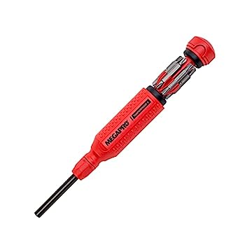【中古】【輸入品・未使用】Megapro 151TP2-C 15-in-1タンパープルーフ2ドライバー、レッド