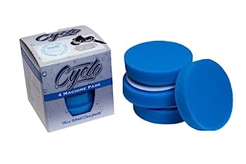【中古】【輸入品・未使用】Cyclo Foam研磨パッドループ、(パックof 4?) ブルー 72-115x4-4PK|スカイマーケットプラス