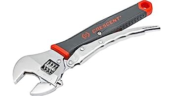 【中古】【輸入品・未使用】クレセントACL10VS固定アジャスタブルレンチ、レッド/ブラック