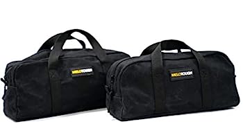 【中古】【輸入品・未使用】MELOTOUGH ワックスキャンバスユーティリティツールトートバッグコンボキット - 1 M & 1 S ツールオーガナイザーバッグ 電気工事 配管工事 ガー