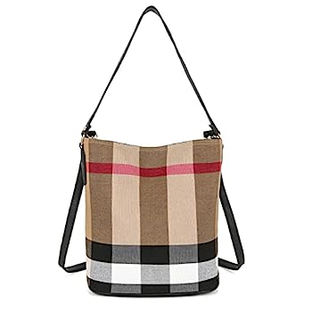 【中古】【輸入品・未使用】Wewod トートバッグ 女性用 ハンドバッグ キャンバストートバッグ(ブラック)|スカイマーケットプラス