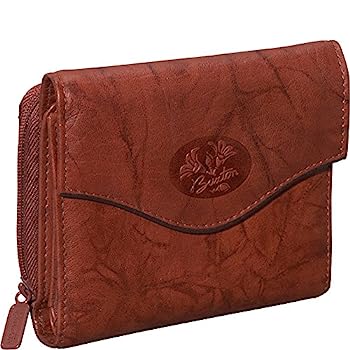 【中古】【インポート品・未当て嵌める】Buxton Heiress なめし革 ジップパース US 大いさ: One Size 色合い: 赤銅色 メンズ財布-バッグ・小物・ブランド雑貨-財布・ケース