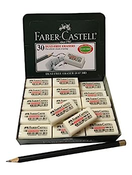 【中古】【輸入品・未使用】Faber-Castell ペン消しゴム ほこり防止 エクストラソフト クリーン ホワイト まとめ買いパック ドローイングアート オフィス & 学校用 [30個入｜スカイマーケットプラス