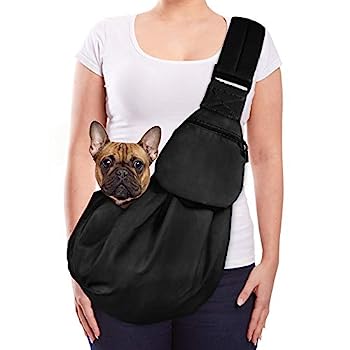 【中古】【輸入品・未使用】ペットスリング ペット 抱っこひも (ブラック2)