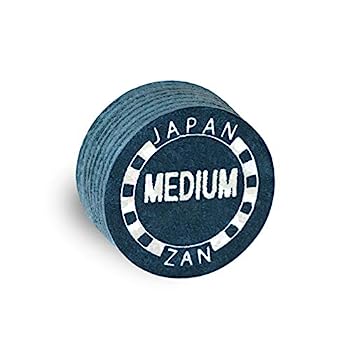 【中古】【インポート品・未当て嵌める】Zan Plus ビリヤードキューティップ M大きさ 1個 8層 13 粍