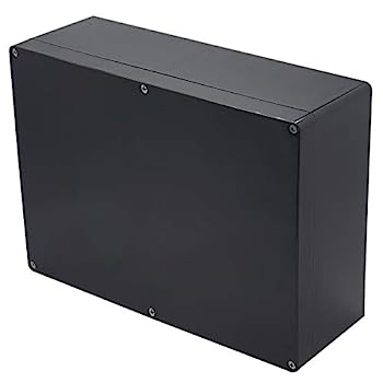 【中古】【輸入品・未使用】Otdorpatio Project Box IP65 防水ジャンクションボックス ABS プラスチック ブラック 電気ボックス DIY 電子プロジェクトケース パワーエンクロ