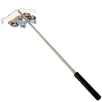 【中古】【輸入品・未使用】Yuanhe デラックス 伸縮ルーレット ポーカー チップ レーキ ポーカー チップ プッシュチップ ハローコレクター