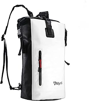 【中古】【輸入品・未使用】AllynX 防水バックパック PVC フローティングロールトップクロージャー 25L バックパック カヤック ボート サーフィン キャンプ ハイキング用,