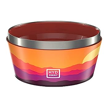 【中古】【輸入品・未使用】HYDAWAY 折りたたみ可能な断熱ボウル 蓋付き | ポータブル 収納可能 断熱 再密封可能 ホット&コールド食器 キャンプ ハイキング バックパッキン｜スカイマーケットプラス