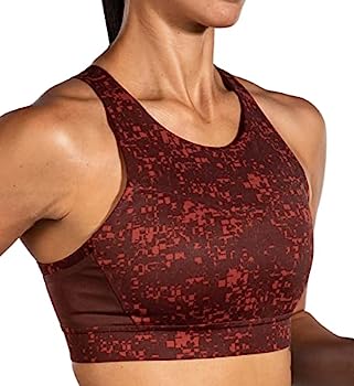 【中古】【輸入品・未使用】Brooks Drive Three-Pocket Run Bra Run Raisin Glitch Print/Copper 38C/D
