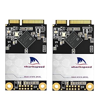 【中古】【輸入品・未使用】mSATA SSD 128GB SHARKSPEED Plus 内蔵型ミニSATA SSDドライブ 3D NAND ソリッドステートドライブ ミニPC ノートブック タブレット PC用 [mSATA