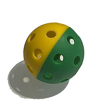 【中古】【インポート品・未当てはめる】MaxBP ゴルフ大きさ 形づくるどんぶり鉢 (24個 スプリットイエロー/緑であること)