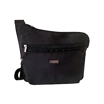 【中古】【輸入品・未使用】Baggallini HP Bagg, ブラックチーター, One Size