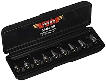 【中古】【輸入品・未使用】VIM Hand Tools VIMSHM400 9 Pc Metric Stubby Hex Socket Set