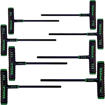 【中古】【輸入品・未使用】Eklind 68688?8?Piece 6?"シリーズpower-t t-handle六角キーセットwithポーチTorxサイズ: t8???t40|スカイマーケットプラス