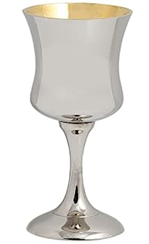 【中古】【輸入品・未使用】Zion Judaica クラシックキドゥッシュカップ - 高光沢仕上げ - オプションのカスタマイズ不可